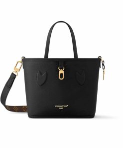 Louis Vuitton Neverfull Bandoulière Inside Out Bb Monogram Black 19Cm