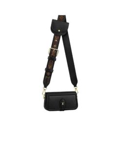 Louis Vuitton Officier Pouch With Strap Black 23Cm M69841