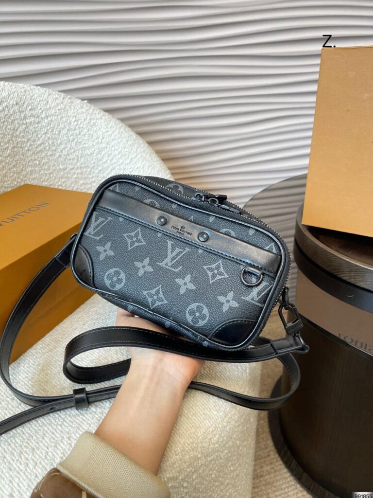 Louis Vuitton Nano Alpha Black 18Cm M82542 - Image 2