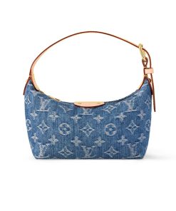 Louis Vuitton Hills Pochette Denim Blue 24Cm M82949