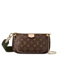 Louis Vuitton Multi Pochette Accessoires Brown 24Cm