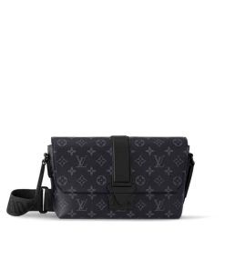 Louis Vuitton S Cape Messenger Black 28Cm M46794