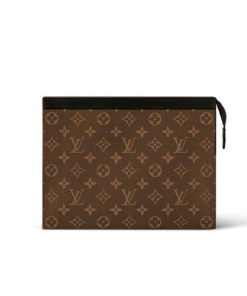Louis Vuitton Voyage Mm Pochette Monogram Brown 26Cm