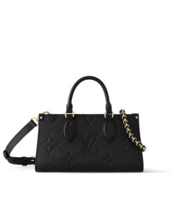 Louis Vuitton Onthego East West Bag Black 25Cm M23640
