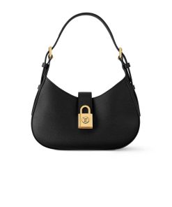 Louis Vuitton Low Key Shoulder Bag Black 25Cm M24611