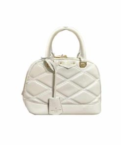 Louis Vuitton Alma Bb Bag White 24Cm