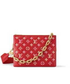 Louis Vuitton Bolso Coussin Pm Monogram Rouge 27Cm M22397