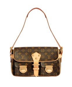 Louis Vuitton Hudson Pm Shoulder Bag Monogram Brown 30Cm