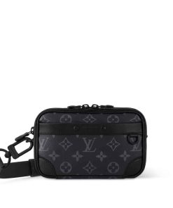 Louis Vuitton Nano Alpha Black 18Cm M82542