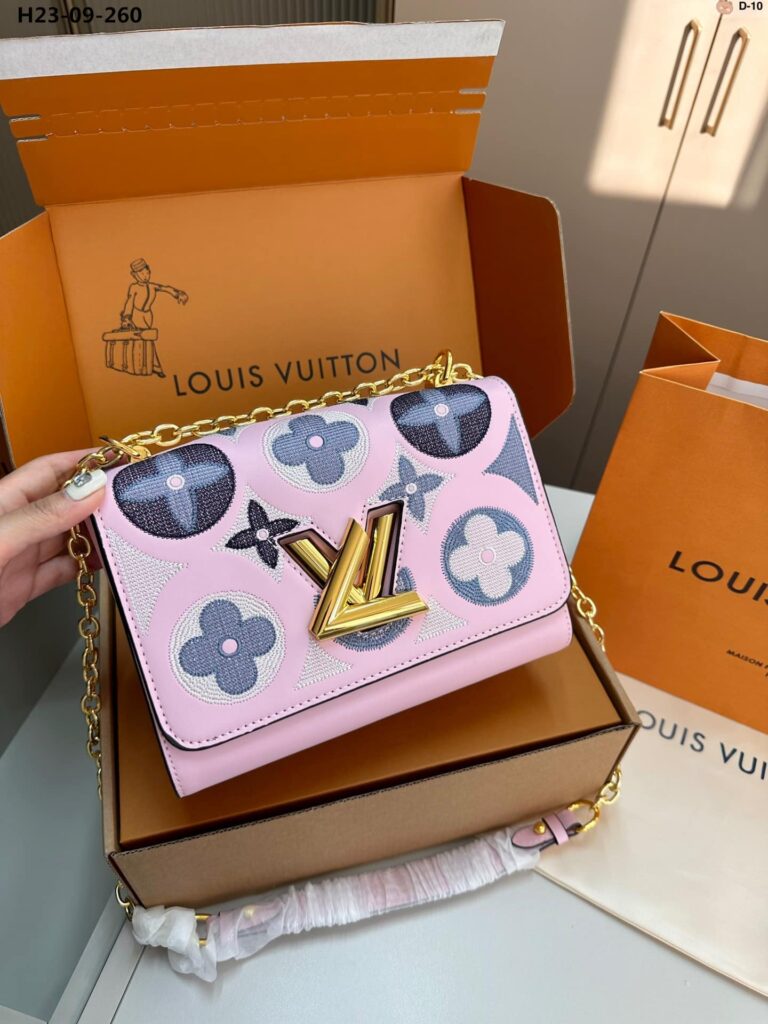 Louis Vuitton Twist Mm Bags Monogram Light Pink 25Cm - Image 2