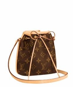 Louis Vuitton Nano Noé Bag Monogram Brown 16Cm