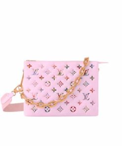 Louis Vuitton Bolso Coussin Pm Monogram Light Pink 27Cm
