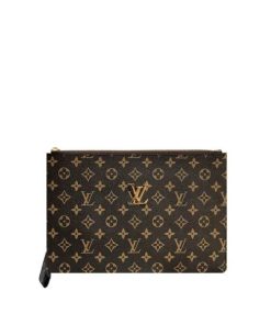 Louis Vuitton To Go Pochette Monogram Brown 33Cm