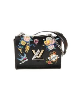 Louis Vuitton Twist Bag Black 23Cm