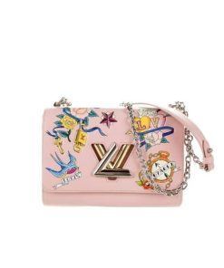 Louis Vuitton Twist Bag Pink 23Cm