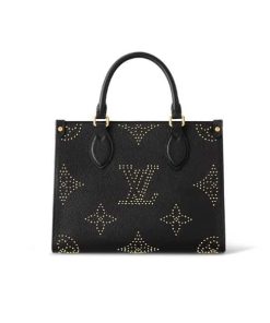 Louis Vuitton Onthego Pm Bag Black 25Cm M46733