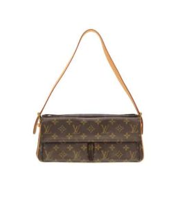 Louis Vuitton Vivacite Mm Shoulder Bag Monogram Brown 30Cm M51164