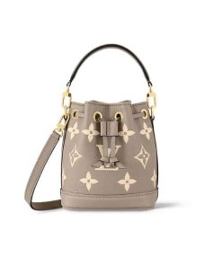 Louis Vuitton Nano Noé Bag Monogram Beige 16Cm M46291