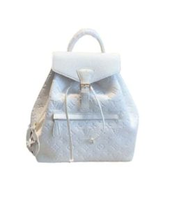 Louis Vuitton Montsouris Backpack Empreinte White 32Cm