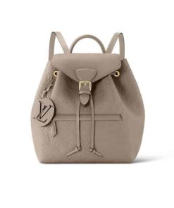 Louis Vuitton Montsouris Backpack Empreinte Turtledove 32Cm M45410