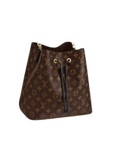 Louis Vuitton Neonoe Monogram Leather Bag Brown 25Cm