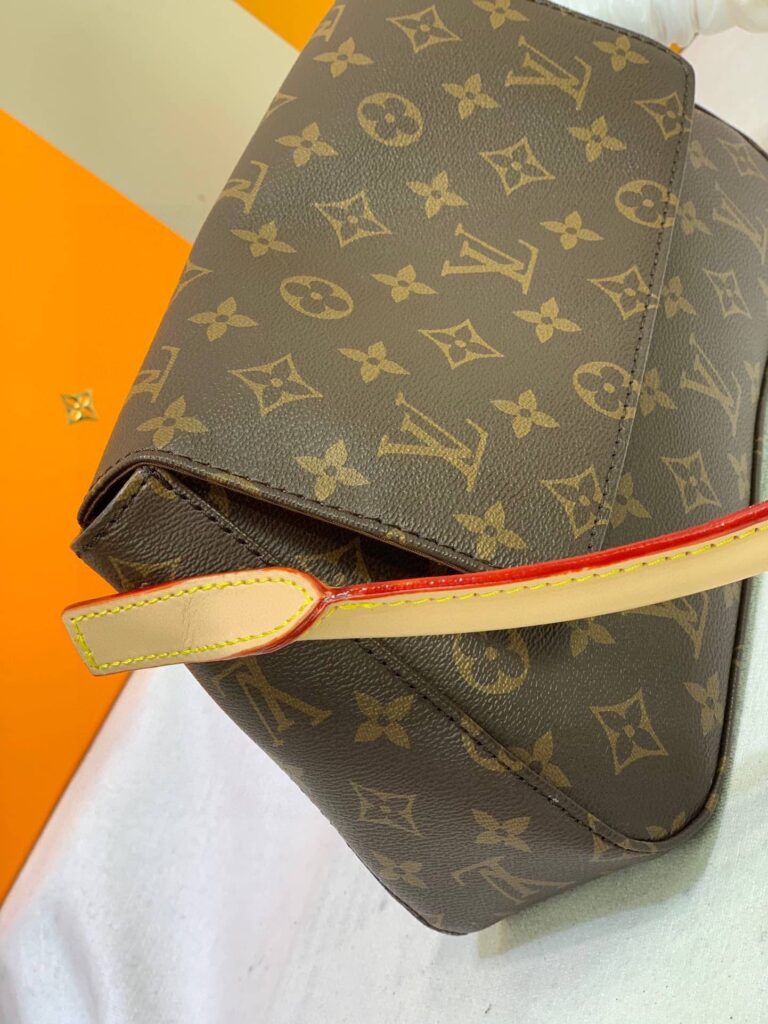 Louis Vuitton Leather Mini Looping Monogram Canvas 28Cm - Image 5