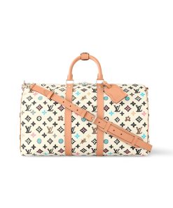 Louis Vuitton Keepall Bandoulière Vanilla 40Cm M25233