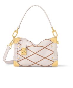 Louis Vuitton Side Trunk Pm Crème Noisette 18Cm M25216