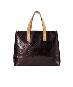 Louis Vuitton Reade Pm Monogram Vernis Black 22Cm