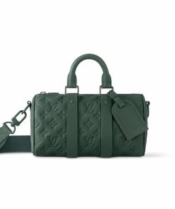 Louis Vuitton Keepall Bandoulière Dark Green 25Cm M24432