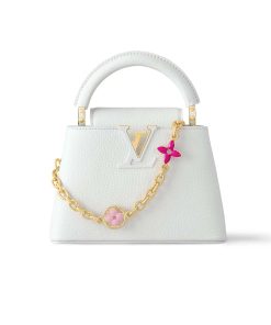 Louis Vuitton Capucines Mini White 21Cm M23718