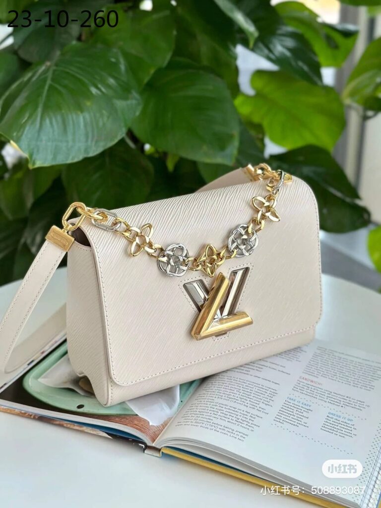 Louis Vuitton Mm Twist Bag White 23Cm M22774 - Image 2