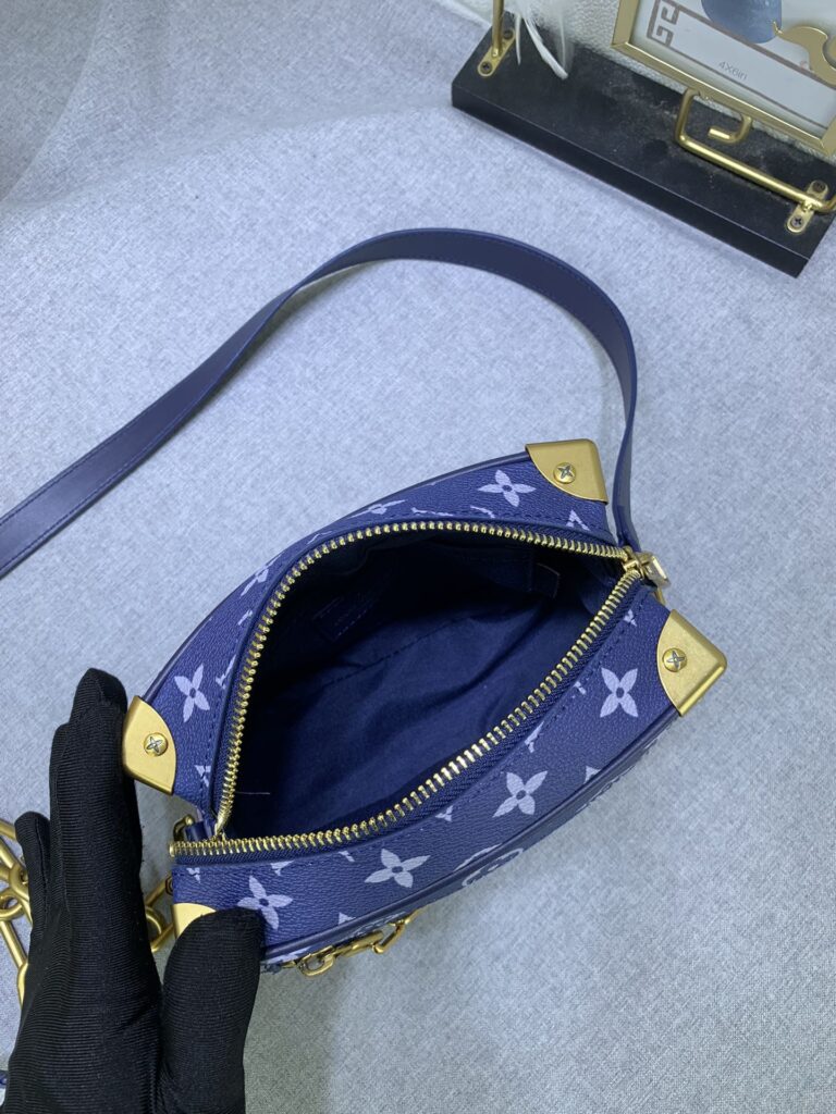 Louis Vuitton Mini Soft Trunk Bag Blue 18Cm M23731 - Image 2