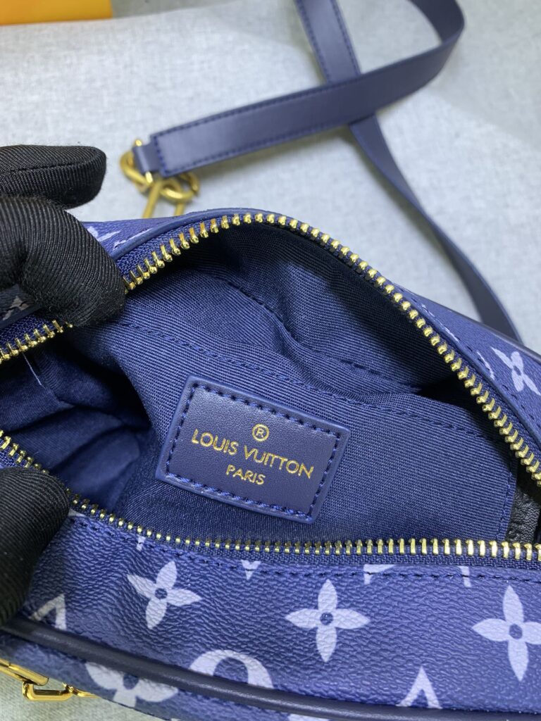 Louis Vuitton Mini Soft Trunk Bag Blue 18Cm M23731 - Image 3