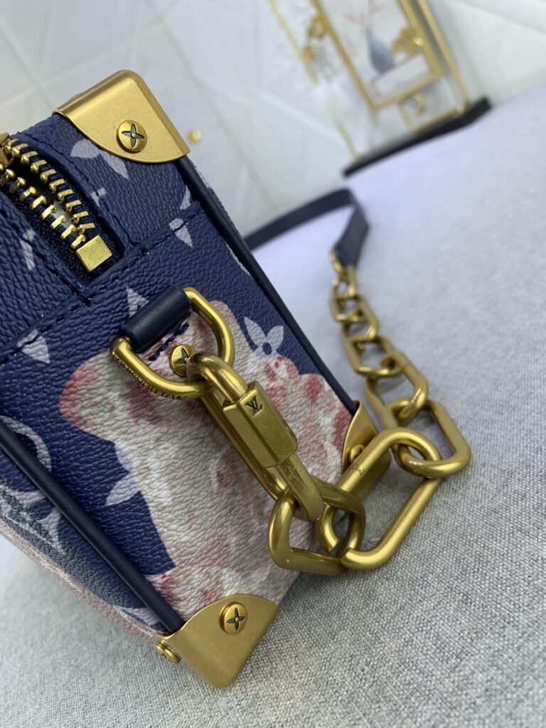 Louis Vuitton Mini Soft Trunk Bag Blue 18Cm M23731 - Image 5