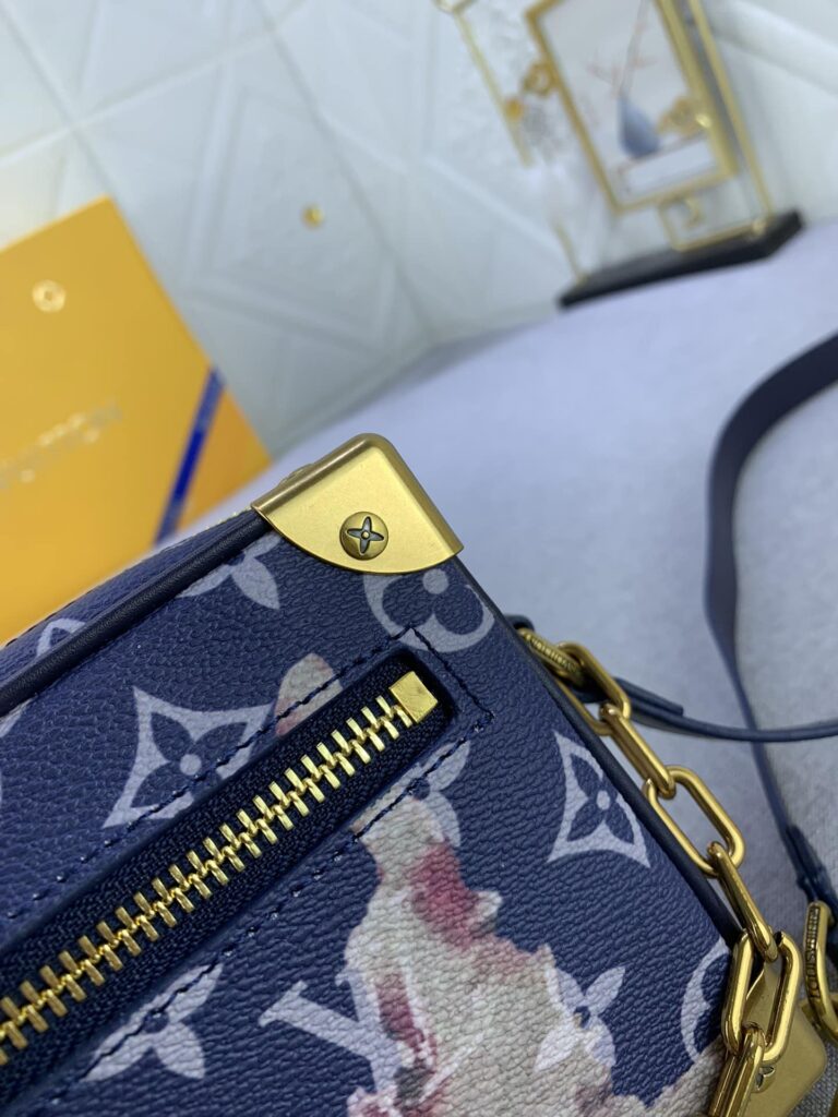 Louis Vuitton Mini Soft Trunk Bag Blue 18Cm M23731 - Image 6