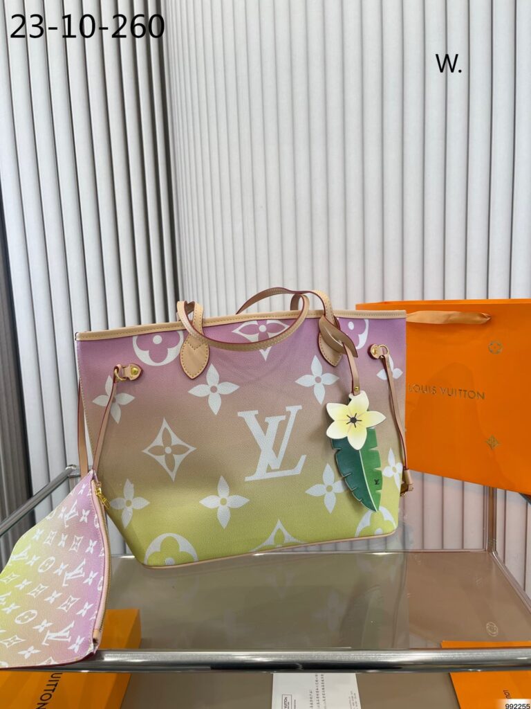 Louis Vuitton Neverfull Mm Pink 33Cm - Image 3