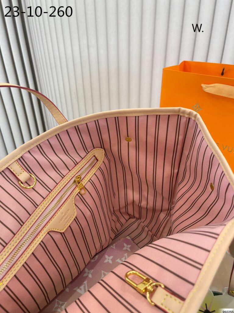 Louis Vuitton Neverfull Mm Pink 33Cm - Image 8