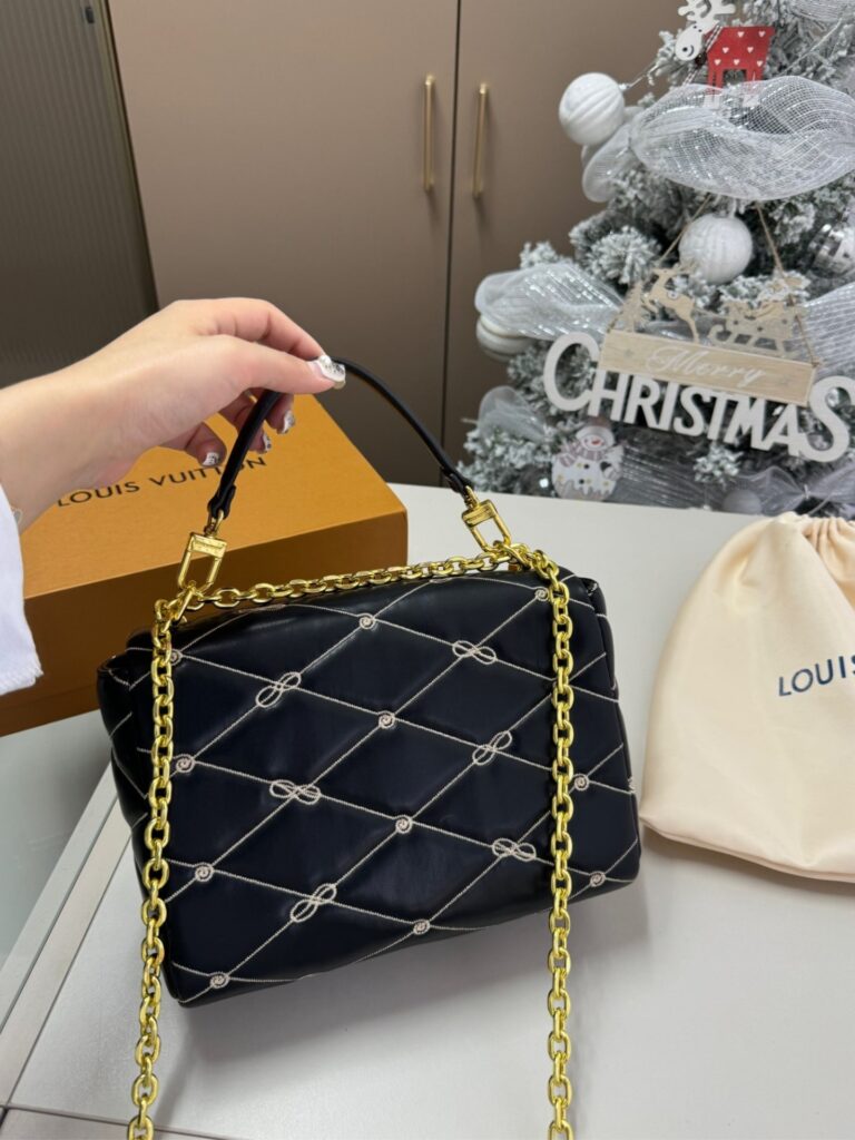 Louis Vuitton Go-14 Mm Black 23Cm - Image 3