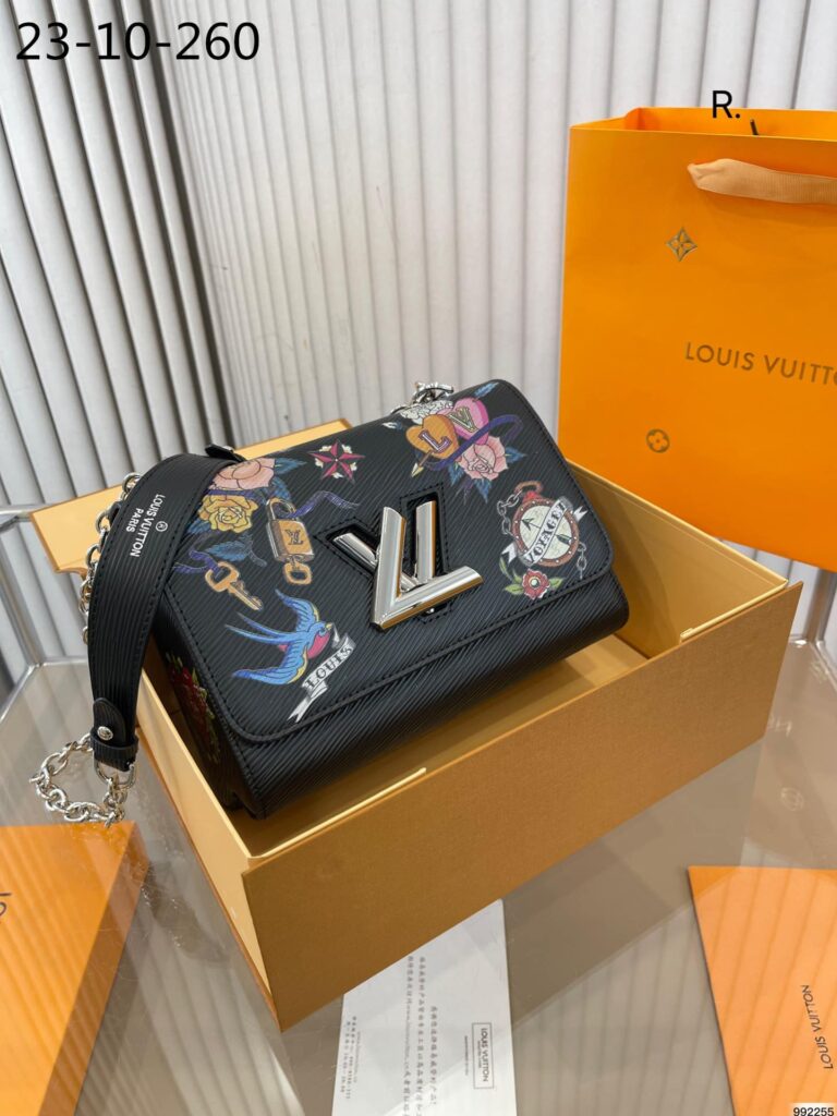 Louis Vuitton Twist Bag Black 23Cm - Image 2