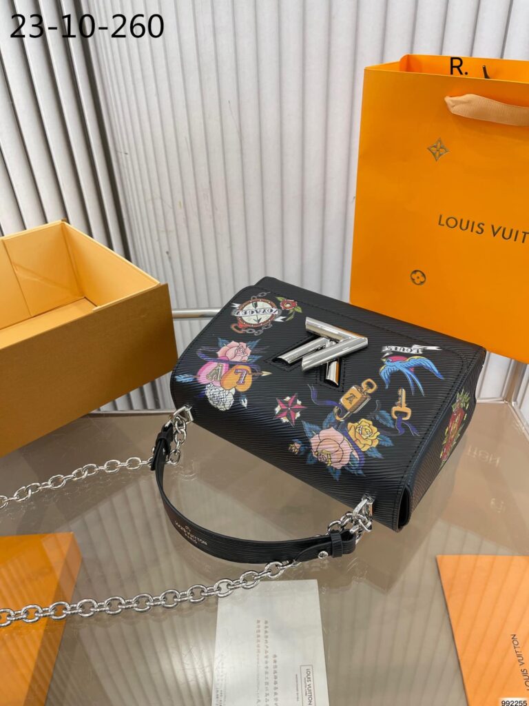 Louis Vuitton Twist Bag Black 23Cm - Image 4