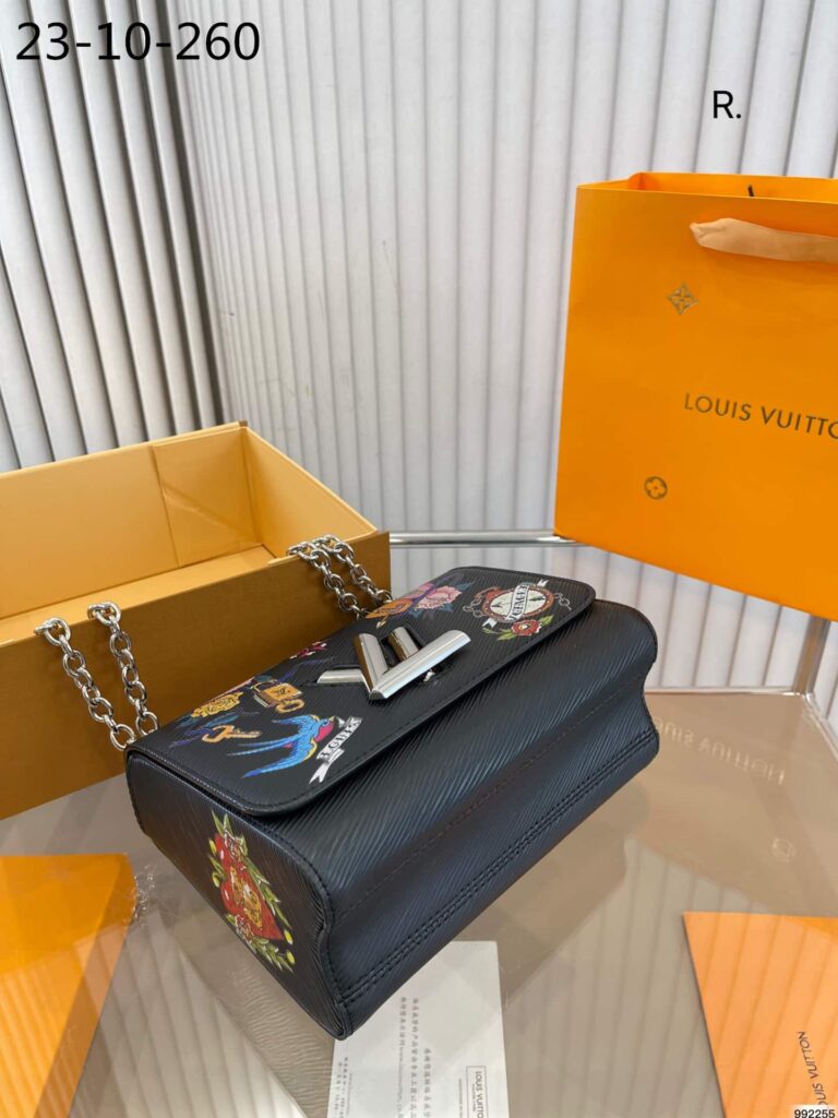 Louis Vuitton Twist Bag Black 23Cm - Image 7