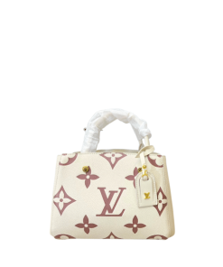 Louis Vuitton Montaigne Bb Bag Cream Color 30Cm M45778