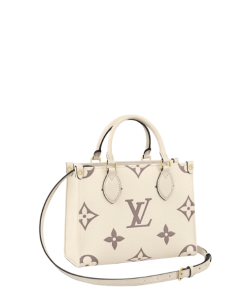Louis Vuitton Empreinte Onthego Pm White 25Cm M45654