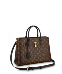 Louis Vuitton Flower Tote Bag 34Cm Brown M43550