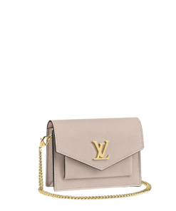 Louis Vuitton Mini Mylockme Chain Pochette In Cream Color 13Cm M69183