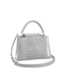 Louis Vuitton Capucines Silver 31.5Cm N92967