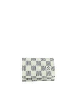 Louis Vuitton Enveloppe Pixel Card Holder Grey And White M63801