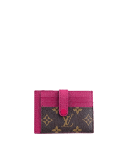 Louis Vuitton Multi Card Holder Wallets Dark Pink 11Cm M66532