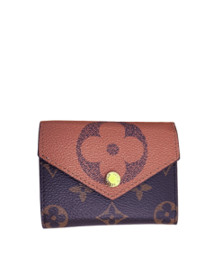 Louis Vuitton Monogram Zoé Wallet Pink 9.5Cm M80725